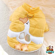 寵多多 牽引小狗狗衣服冬季泰迪比熊博美雪納瑞小型犬寵物馬甲秋冬款棉衣 歷史價格詳細信息