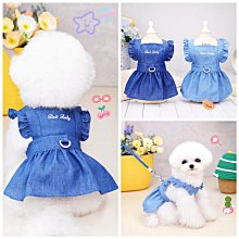 寵物春夏薄款牛仔連衣裙 狗衣服 貓衣服 泰迪 寵物衣服洋裝 價格比較,價格查詢,歷史價格詳細信息