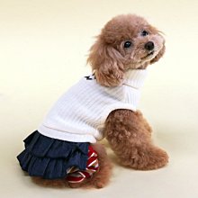 「犬と生活」犬貓用寵物暖冬衣 兩件式連身貼腿褲裝 搭配 白色針織上衣 2號 價格比較,價格查詢,歷史價格詳細信息