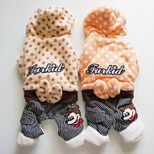 【狗狗愛貓貓小舖】可愛日系小熊超厚款牛仔裙(藍/粉/黃)_小型犬_小狗衣服_狗服_寵物衣服 歷史價格詳細信息