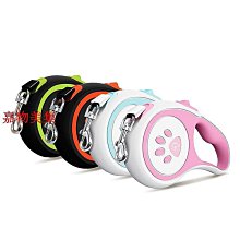 寵物牽引繩 狗狗牽引繩帶燈自動伸縮小型中型犬博美柯基狗鏈遛狗繩子寵物用品 歷史價格詳細信息