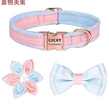 客製化狗項圈胸背帶套裝可調節狗狗頸圈大中小型犬通用防丟可刻字遛狗繩 歷史價格詳細信息