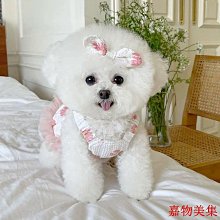 【現貨】狗狗衣服春夏薄款貓公主裙甜心兔兔蓬蓬蘿莉塔小型犬泰迪寵 寵物衣服 寵物用品 歷史價格詳細信息