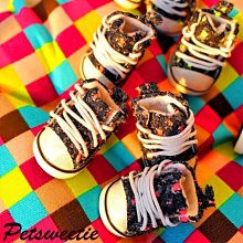 寵物鞋子狗狗鞋子牛仔帆布鞋板鞋防滑貴賓金毛柴犬鞋子 歷史價格詳細信息