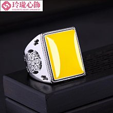 戒托S925銀戒指空托鑲嵌蜜蠟綠松翡翠6*7*8*10*11*12*14*16開口女 歷史價格詳細信息