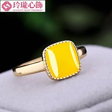 925純銀女戒指空托開口戒指托雛菊設計蜜蠟琥珀戒托銀托空托12*12-玲瓏心飾 歷史價格詳細信息