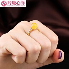 圓珠戒指空托DIY配件 S925純銀戒托女花邊網紅款鑲嵌珍珠銀托8MM-玲瓏心飾 歷史價格詳細信息