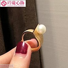 【玲瓏心飾】空托配件 珍珠戒指空托 氣質簡約日韓版戒指空托配飾禮物 歷史價格詳細信息
