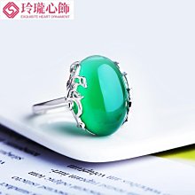 S925純銀戒指空托女款DIY鑲嵌南紅蜜蠟綠松石開口戒指托1214戒托-玲瓏心飾 歷史價格詳細信息