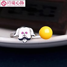 s925銀戒指空托女羽毛復古古金鑲嵌琥珀碧玉58-玲瓏心飾 歷史價格詳細信息