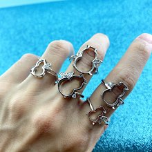 翡翠葫蘆戒指空托6.5*8*11/4*9*10mm精工S925銀蜜蠟南紅戒托底托 歷史價格詳細信息