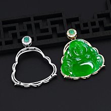 下殺-S925純銀白金款封底開蓋款滿鉆豪華未鑲嵌翡翠葉子樹葉吊墜空托 歷史價格詳細信息