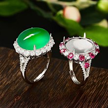 豪華滿鉆精工雙色橢圓形57戒指吊墜空托925純銀戒托項鏈輕奢小眾~玲瓏心飾 歷史價格詳細信息