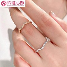 戒指設計感簡約精致素圈戒指小眾高級感輕奢氣質百搭開口可調節食指戒 歷史價格詳細信息