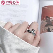 925純銀飾 山盟海誓情侶戒指 男女 定情戒指  精品 招財開運幸福姻緣桃花6~玲瓏心飾 歷史價格詳細信息