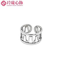 925純銀飾 chih十字架鏈條戒指 幸運戒指  精品招財開運幸福姻緣桃花7~玲瓏心飾 歷史價格詳細信息