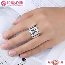 男戒指方形男士北歐簡約鈦鋼素面精細拋光戒指鋼鐵戰士飾品批發簡約風 歷史價格詳細信息