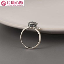 純銀戒指S925復古風佛教轉運戒轉輪六字箴言戒指~玲瓏心飾 價格比較,價格查詢,歷史價格詳細信息