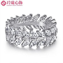 {熱銷}S925銀戒指男款鉆戒莫桑石GIA證書歐美個性時尚戒指 男生純--鴻運飾品 歷史價格詳細信息