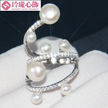 s925純銀戒指女歐美潮流仿真鉆戒婚戒橢圓蛋形鋯石戒指環首飾-哈囉好物 歷史價格詳細信息