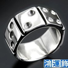 命運骰子 純銀925戒子 戒指 chrome hearts lv ck ed hardy zara ape har-鴻運飾品 價格比較,價格查詢,歷史價格詳細信息