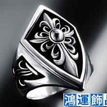 聖騎士 十字架 925純銀 戒子 戒指 agnes b zara gucci lv ck georg jensen-鴻運飾品 歷史價格詳細信息