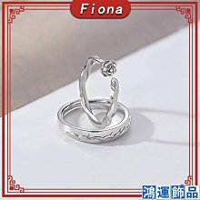 情侶戒指925純銀戒指開口戒指鋯石戒指情侶對戒轉運戒指食指戒指銀戒指韓國戒指嘻哈戒指戒子-鴻運飾品 歷史價格詳細信息