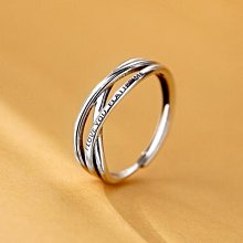 純銀戒指女星織莫桑石鉆戒一克拉活口扭臂女戒指婚戒 歷史價格詳細信息