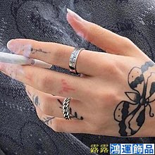 戒指男韓版潮流學生霸氣簡約個性單身痞帥時尚小衆不掉色鈦鋼指環 4A2Q-滿599免運 歷史價格詳細信息