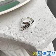 嘻哈925純銀十字架戒指 男潮流復古十字花指環女做舊食指 歷史價格詳細信息