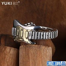 朋克風嘻哈純銀雙聖劍戒指 食指925泰銀指環男女個性飾品潮流-哈囉好物 歷史價格詳細信息