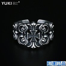 男士925純銀撲克開口可調節潮男女復古同花順戒子INS小眾設計-鴻運飾品 歷史價格詳細信息