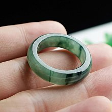 緬甸A貨翡翠戒指男女款玉戒指天然老坑冰種玉石指環吊墜內圈17MM 歷史價格詳細信息