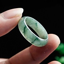 正品A貨翡翠戒指緬甸老坑飄花玉戒指瑩光戒指男女款玉指環18.3MM 歷史價格詳細信息