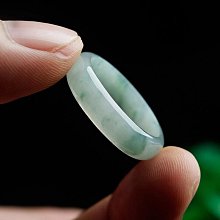 正品A貨翡翠戒指緬甸老坑飄花玉戒指瑩光戒指男女款玉指環18.3MM 歷史價格詳細信息