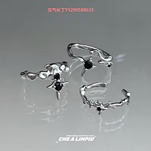 CHEALIMPID韓國璀璨原創復古串珠金屬戒指戒指高級小眾潮流設計-哈囉好物 歷史價格詳細信息