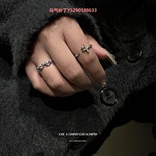 戒指滿鉆閃電戒指男潮高級感碎鋯石開口可調節指環女個性歐美風食指戒 歷史價格詳細信息