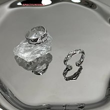 戒指ins冷淡風戒指女小眾設計感組合套戒甜酷簡約開口個性關節指環潮 歷史價格詳細信息