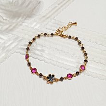 【Bunny愛水晶】施華洛世奇水晶~華麗氣質風珍珠水晶手鍊 歷史價格詳細信息