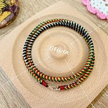 Olivia。手作 -巴西蠟線祈福手環（天然珍珠.草莓晶.有聲鈴鐺）祈福 僻邪 平安 開運 歷史價格詳細信息