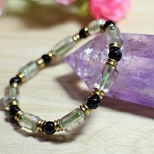 { 石 曜 } 天 然 切面天河石 黑玉髓 水晶手鍊 吊墜款 運費可合併 LW-14 歷史價格詳細信息