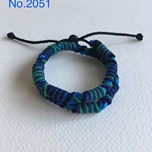 詹媽手創↗NO.J009 三圈手環☆手工編織個性手繩幸運繩手鍊☆送禮自用.情人款訂製 歷史價格詳細信息