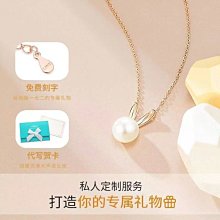 兔子純銀項鏈女輕奢小眾2022新款吊墜生日禮物送女友本命年~特價特賣 歷史價格詳細信息