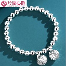 新款999純銀手鐲女生足銀繁花似錦ins小眾設計高級感生日禮物學生-鴻運飾品 歷史價格詳細信息