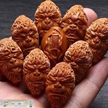 橄欖核雕 橄欖核雕刻&ldquo;三不猴&rdquo;，三個小和尚闡述人生哲學:不看89 歷史價格詳細信息