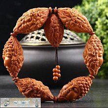 橄欖核雕 橄欖核雕刻&ldquo;三不猴&rdquo;，三個小和尚闡述人生哲學:不看89 歷史價格詳細信息