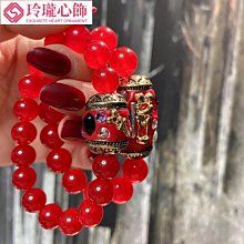 泰國手鍊男女士越南沙金土豪金時尚霸氣酷 沙金 首飾 飾品-陽光小屋 歷史價格詳細信息