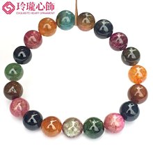 天然碧璽 桶珠手串 珠鏈 手珠 避邪 防災 擋煞 歷史價格詳細信息