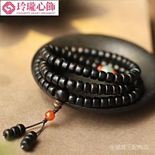 天然沉香木佛珠手串女木質學生手鏈情侶檀香手鏈男民族風單圈手串 歷史價格詳細信息