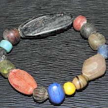 --藏寶寶藏--老琉璃手鍊-- #395-3 歷史價格詳細信息